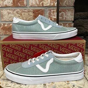 Vans Sports Denim wash True white